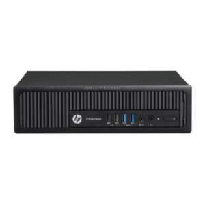 HP EliteDesk 800 G1 USDT Ultra-Slim Desktop + monitor 24' + teclado + ratón - Imagen 2